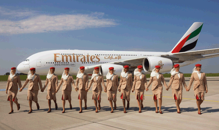 Emirates staff