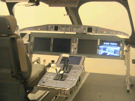 Bombardier CSeries flight deck