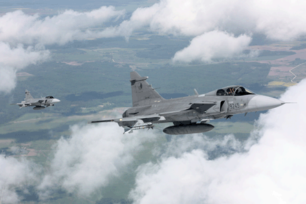 Czech air force Gripen C's