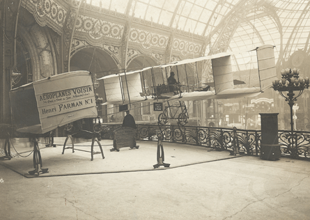 1908 Paris car show - 1st participation of aerospa