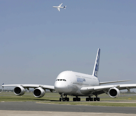 A380 at Paris