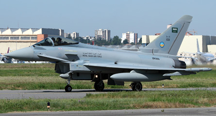 RSAF Typhoon 1001 - RSAF Typhoon pair - French Fro