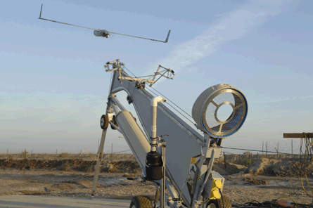 ScanEagle UAV launch