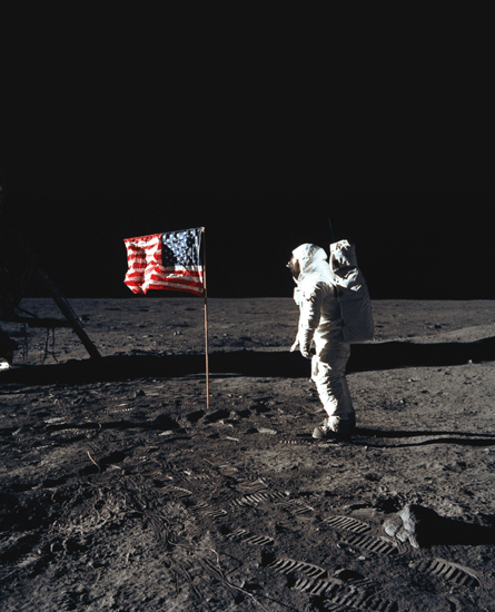 Astronaut-flag
