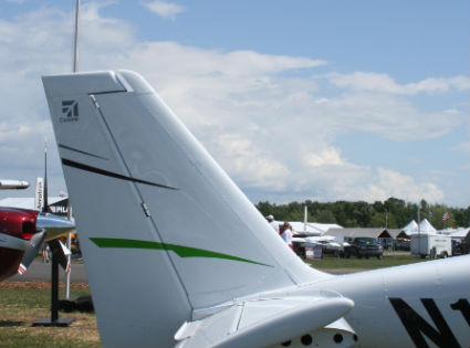 Cessna Skycatcher tail