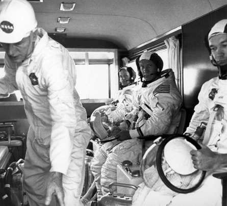 crew at launch pad