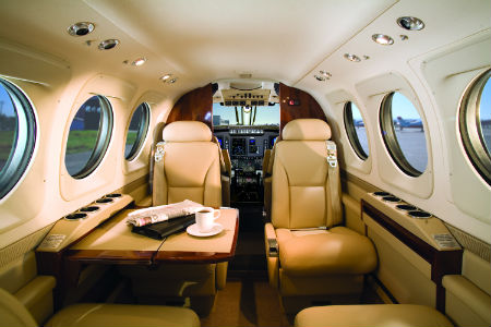 King Air C90GTx Interior