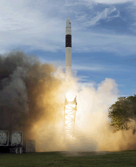 Space X Falcon 1 launch