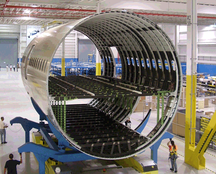 787 fuselage barrel