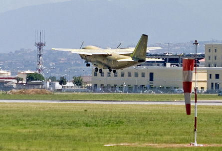 G222 Afghan flight - Alenia Aeronautica