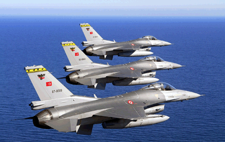 Tuskish Air Force F-16s