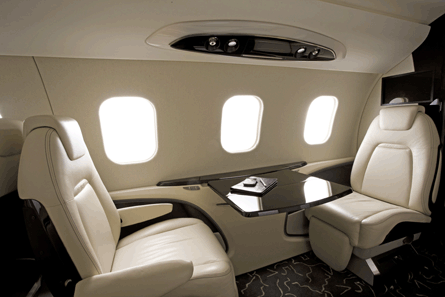 Bombardier Learjet 85 interior