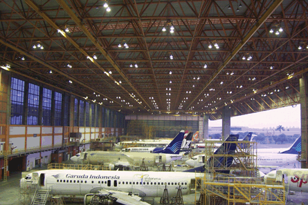Garuda Indonesia MRO hanger