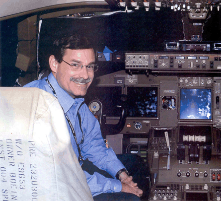 747 chief pilot Mark Feuerstein 