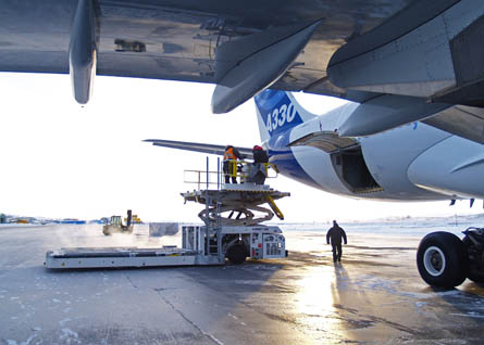 A330-200F ice test