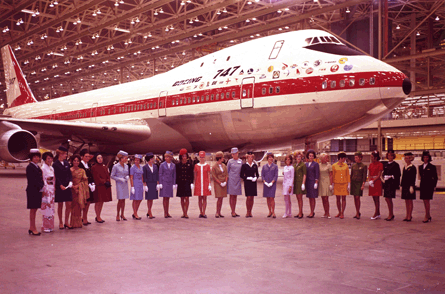 Boeing 747 roll out