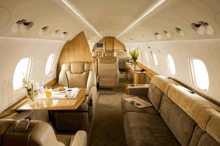 Embraer Legacy 600 cabin