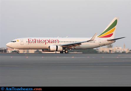 Ethiopian 737-800 large