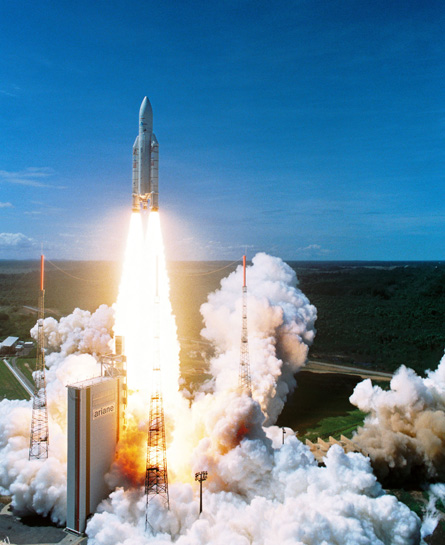 Helios 2B was launched by an Arianespace Ariane 5