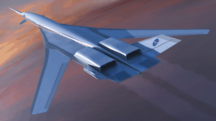 NASA supersonic aircraft