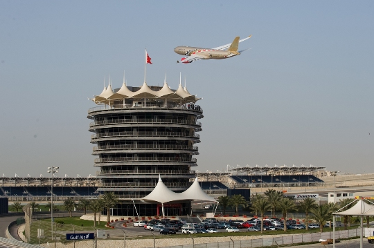 Gulf Air Grand Prix flypast