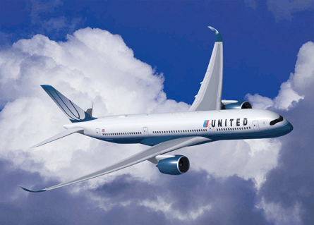 United Airlines A350