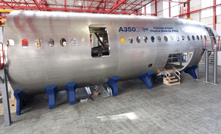 A350 physical mock up