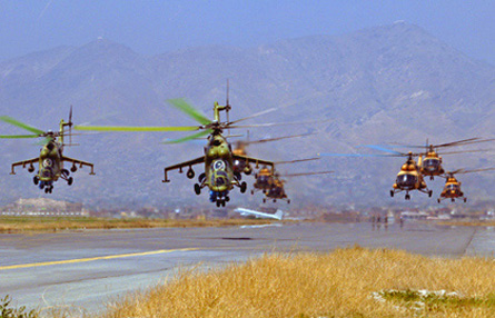 Afghan helos - US Navy