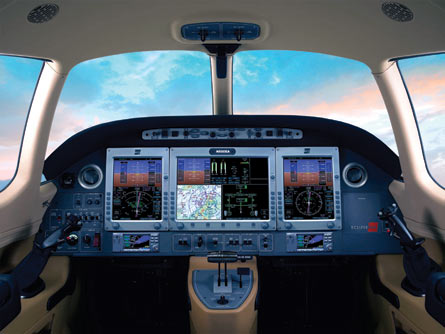Eclipse 500 cockpit
