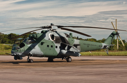 Mi-35 Brazil static - Brazilian air force