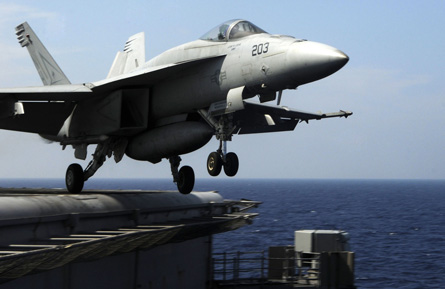 Super Hornet launch - US Navy