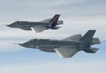Lockheed Martin F-35A Pair JSF