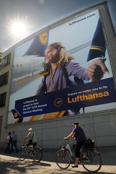 Lufthansa Berlin poster