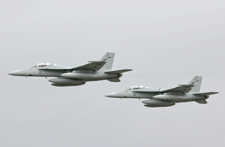RAAF F/A-18 Hornets