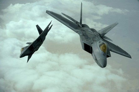 USAF Raptor pair
