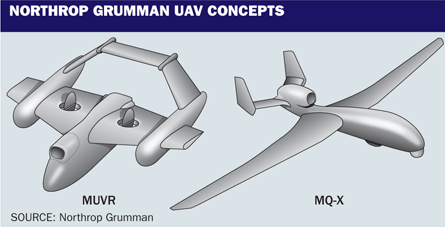 Northrop Grumman UAV concepts