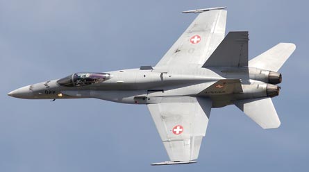 F-18, ©Swiss air force