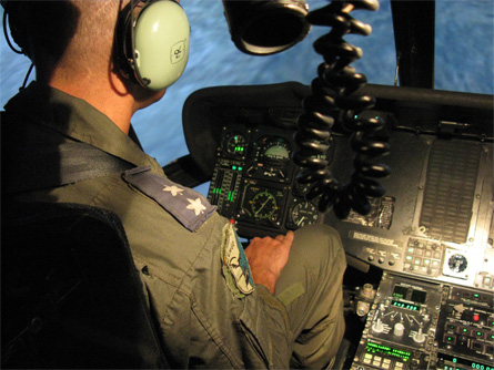 Black Hawk simulator - Israeli air force
