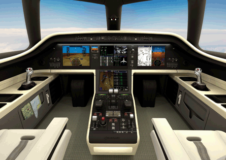 Embraer Legacy 450 cockpit