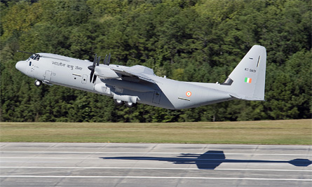 Indian C-130 take-off - LM