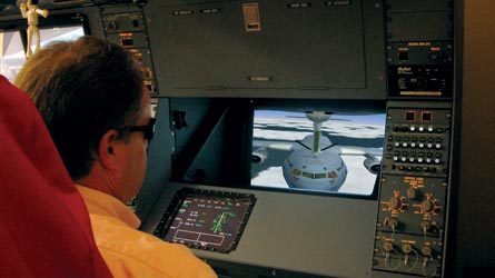 A330 simulator, ©CAE