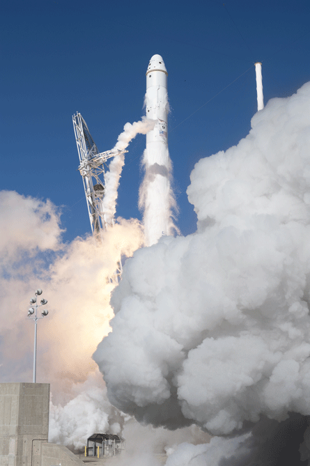 Falcon 9 take off