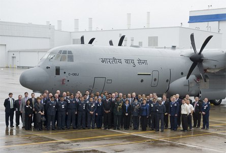 India C-130J event - Lockheed Martin