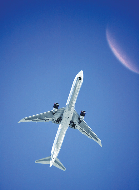 Aircraft in clear skies