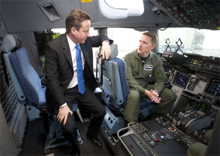 C-17 cockpit Cameron - David Hartley Rex Features