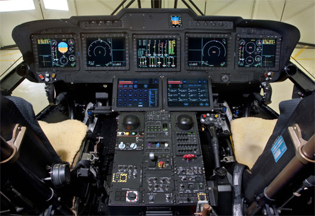 Merlin HM2 cockpit - AgustaWestland