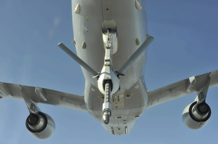 Aerial Refuelling Boom System on RAAF KC-30A