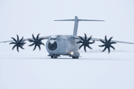 Airbus Military A400M cold weather testing
