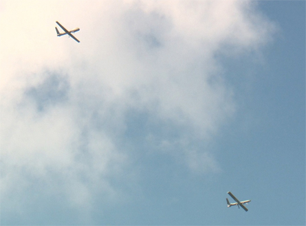 Hermes UAV pair - Elbit Systems