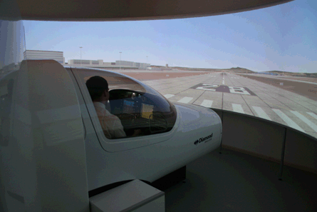 Horizon Swiss Aviation Academy simulator